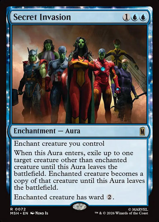 Secret Invasion Foil
