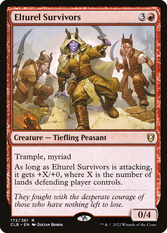 Elturel Survivors Foil