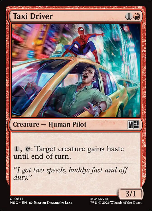 Taxi Driver Foil