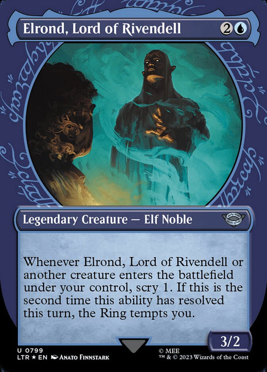 Elrond, Lord of Rivendell Surge Foil