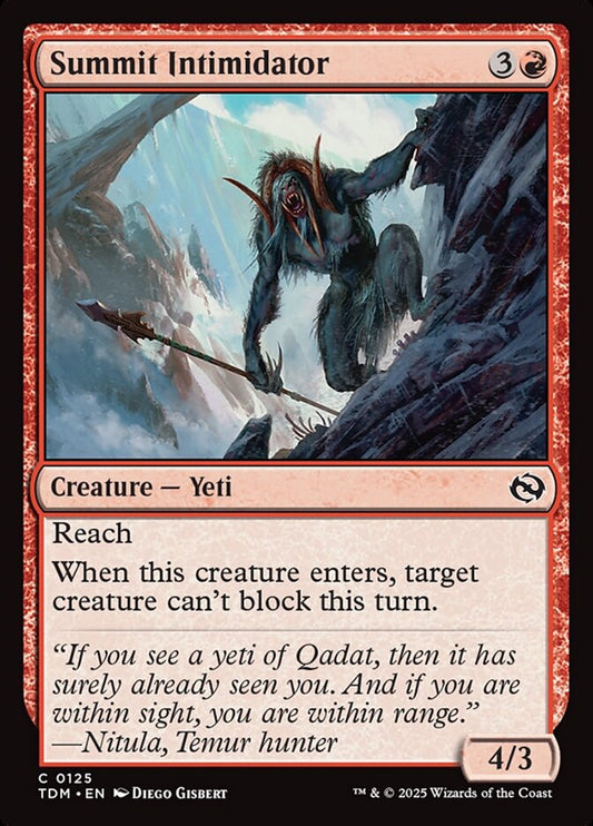 Summit Intimidator Foil