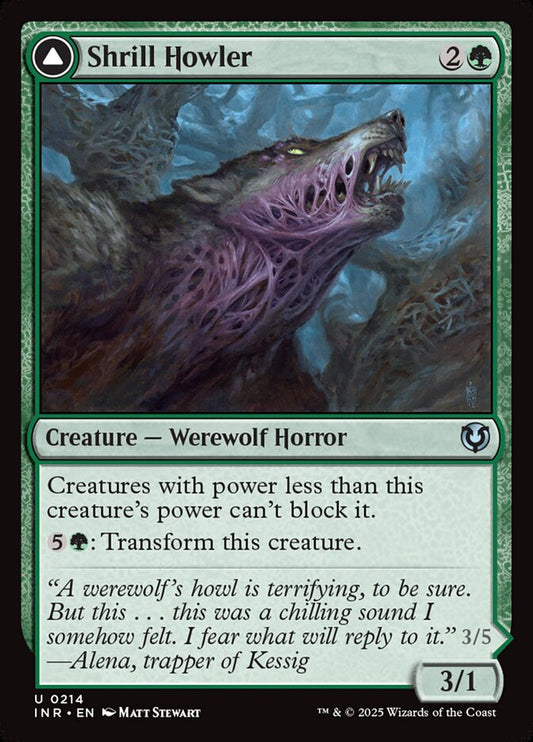 Shrill Howler // Howling Chorus Foil