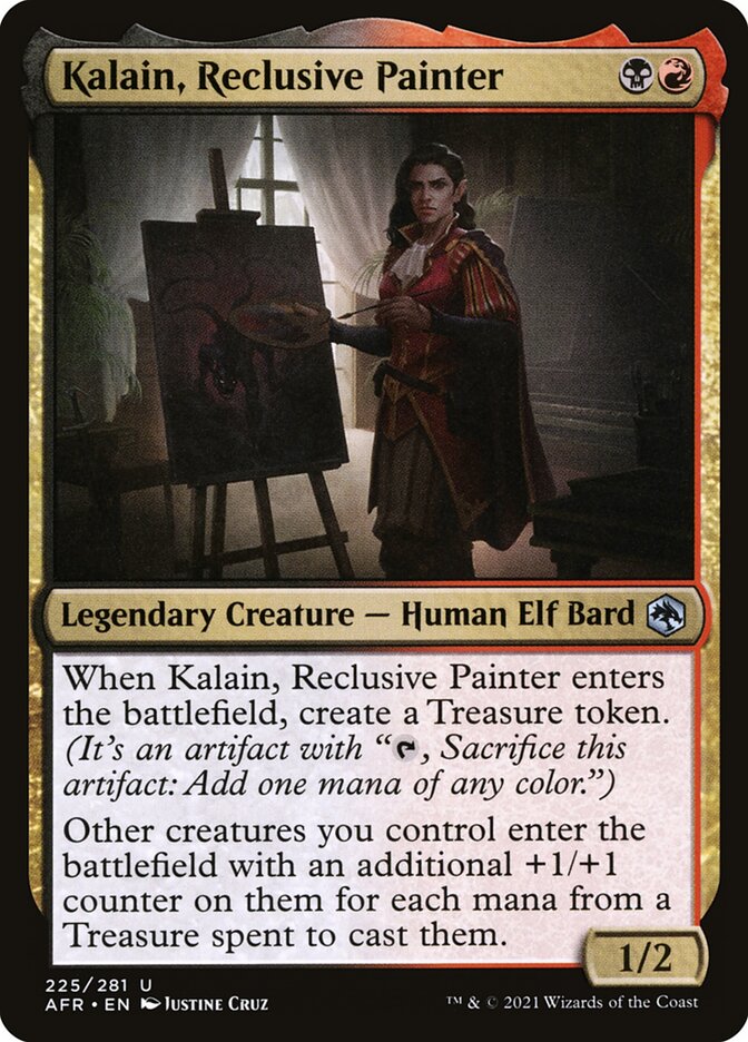 Kalain, Reclusive Painter Foil