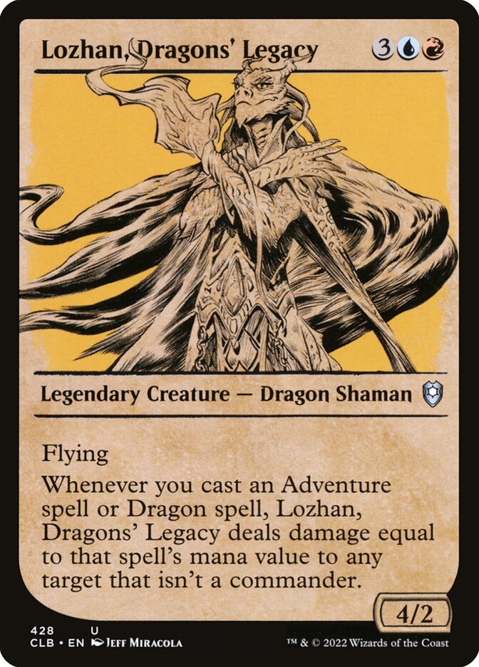 Lozhan, Dragons' Legacy Showcase Foil