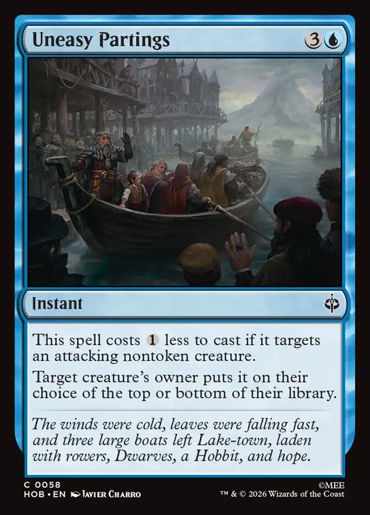Uneasy Partings Foil