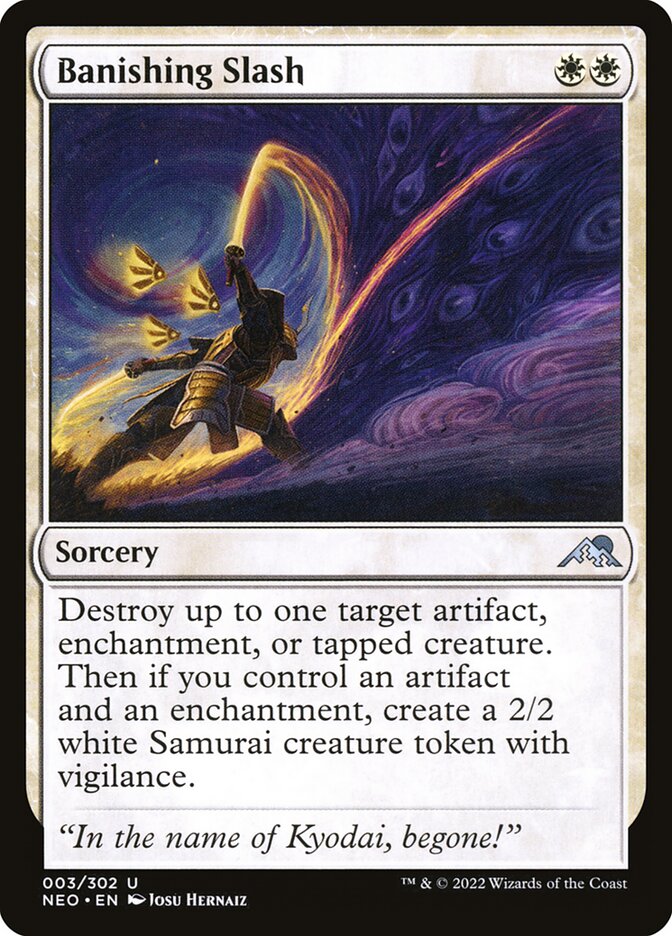 Banishing Slash Foil