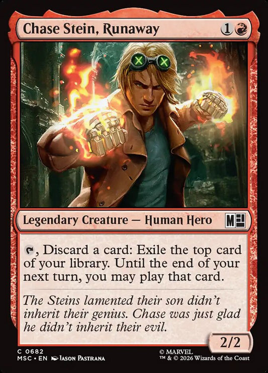 Chase Stein, Runaway Foil