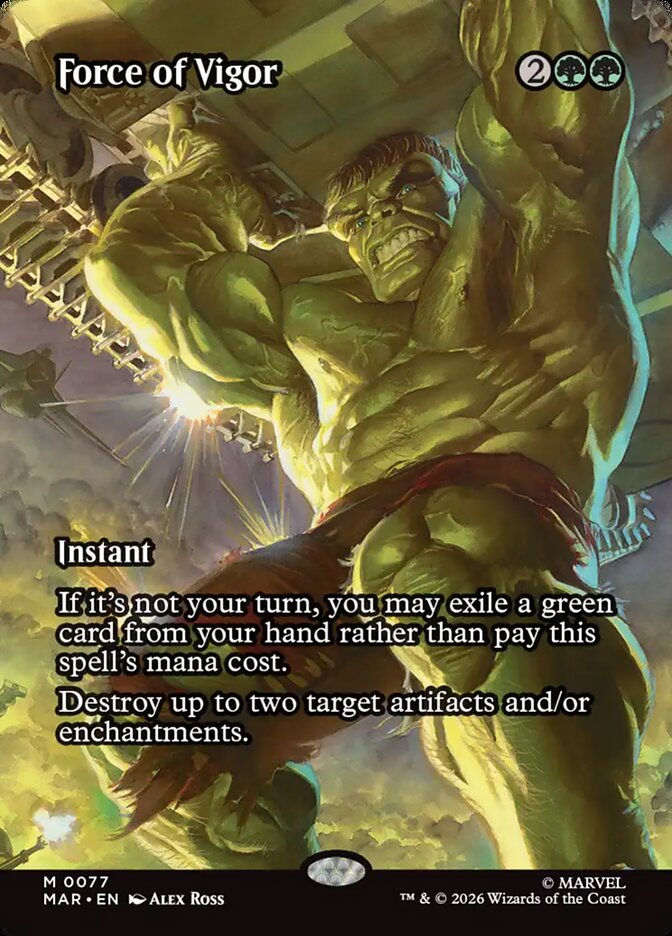 Force of Vigor Borderless
