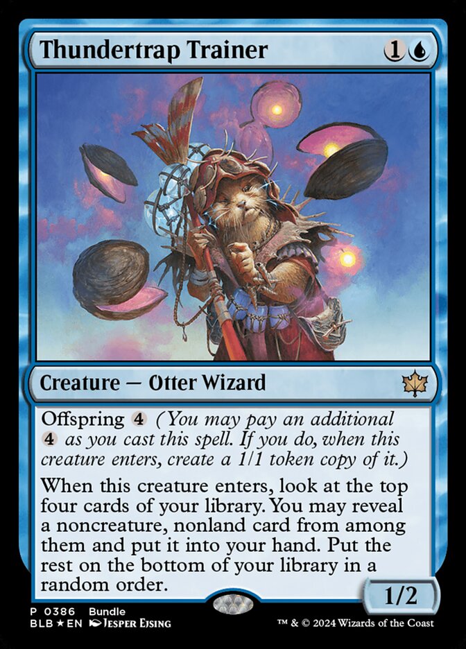 Thundertrap Trainer Promo Foil