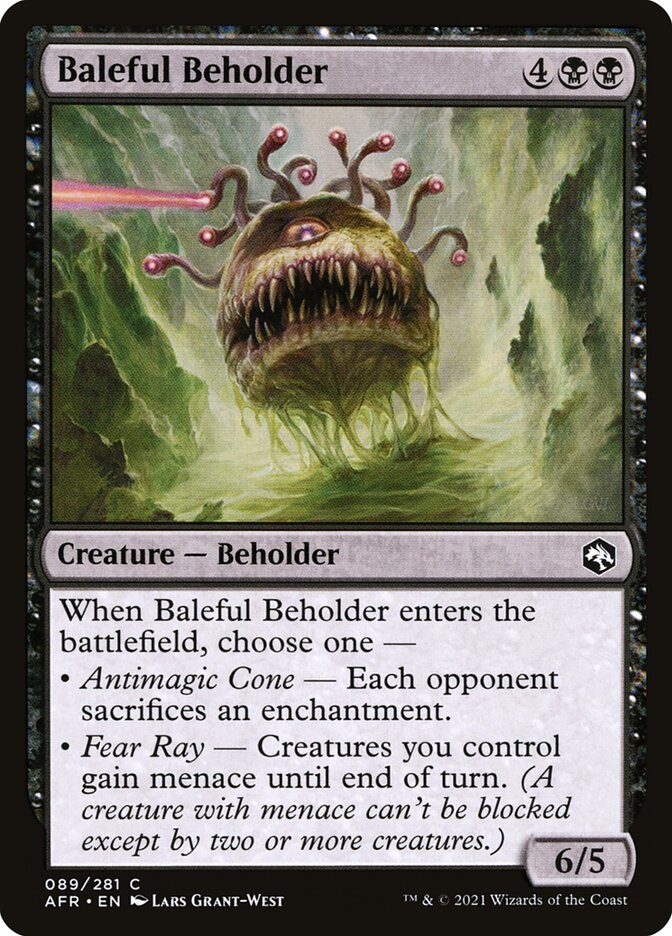 Baleful Beholder Foil