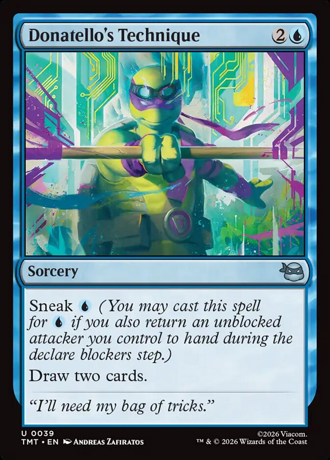 Donatello's Technique Foil