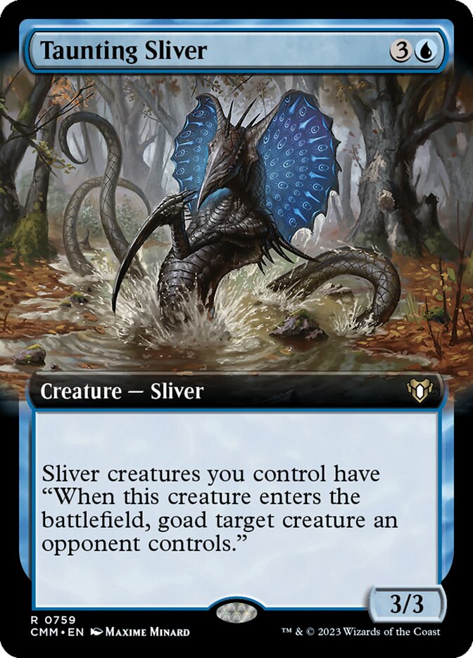 Taunting Sliver Extended Art