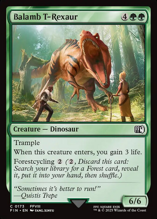 Balamb T-Rexaur Foil