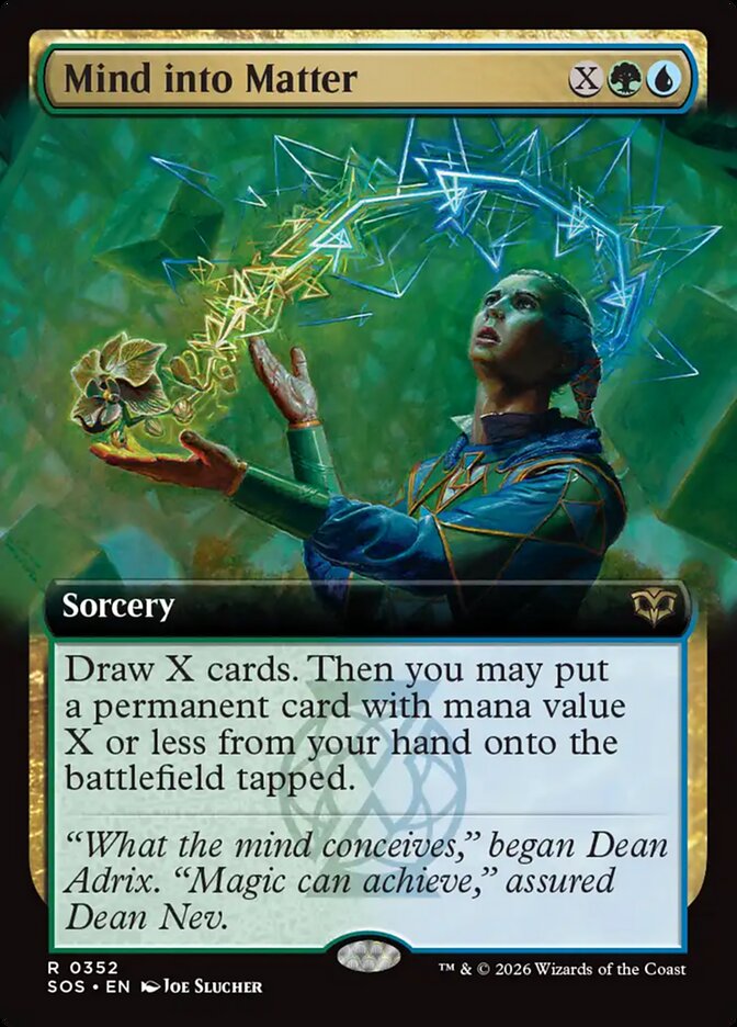 Mind into Matter Extended Art Foil