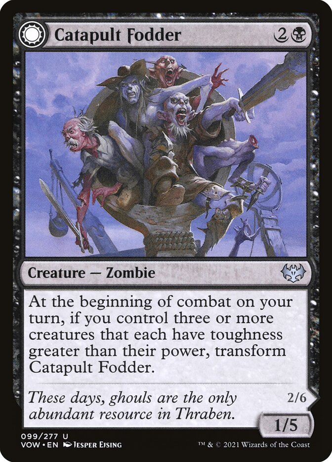 Catapult Fodder // Catapult Captain Foil