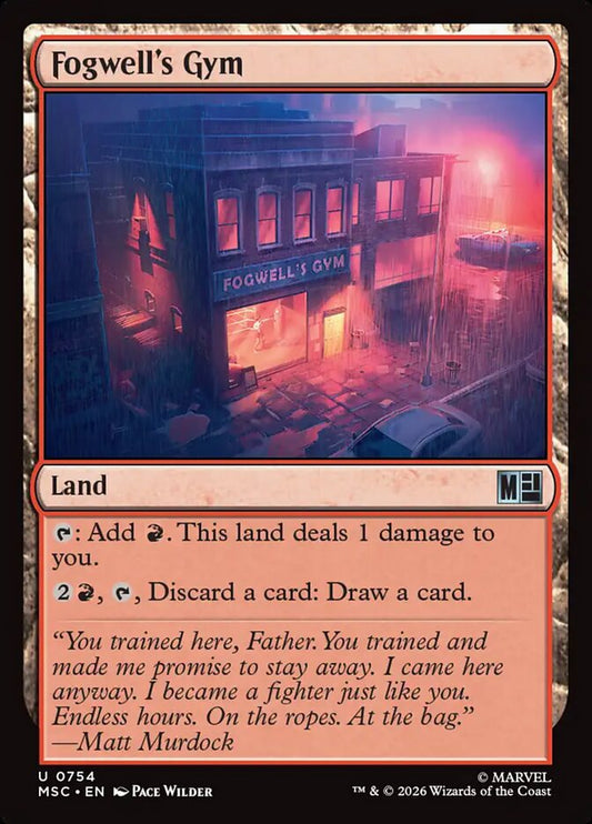 Fogwell's Gym Foil