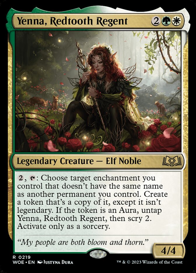 Yenna, Redtooth Regent Foil