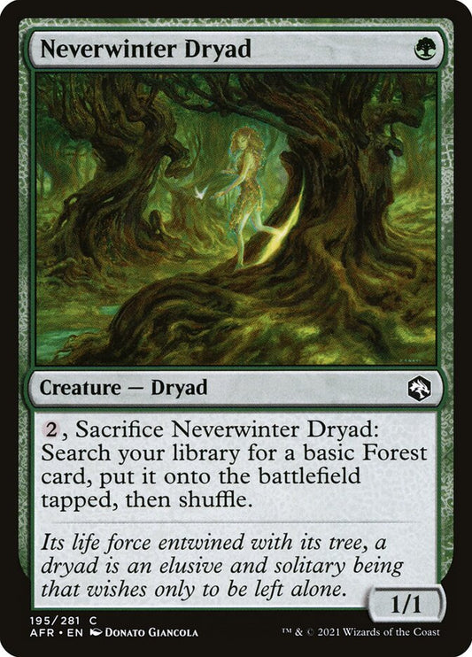 Neverwinter Dryad Foil