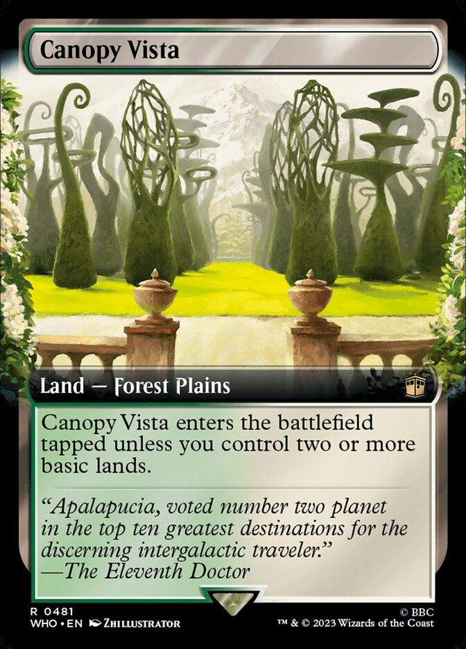 Canopy Vista Extended Art Foil