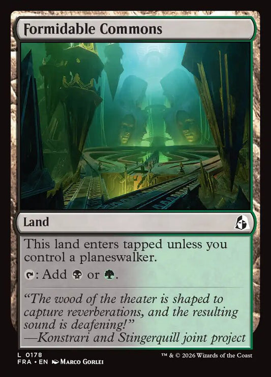 Formidable Commons Foil