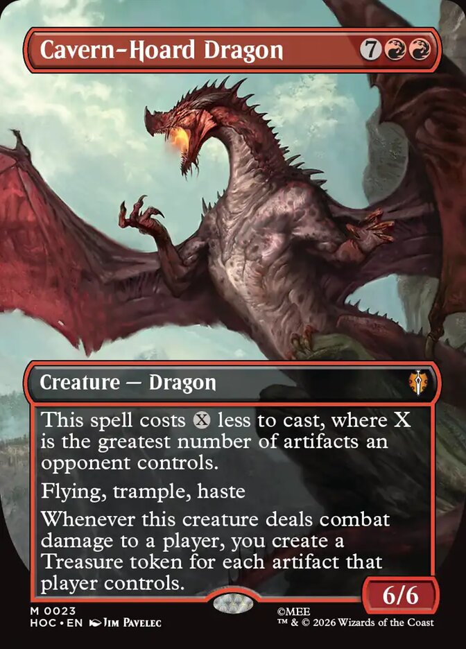 Cavern-Hoard Dragon Classic Artist