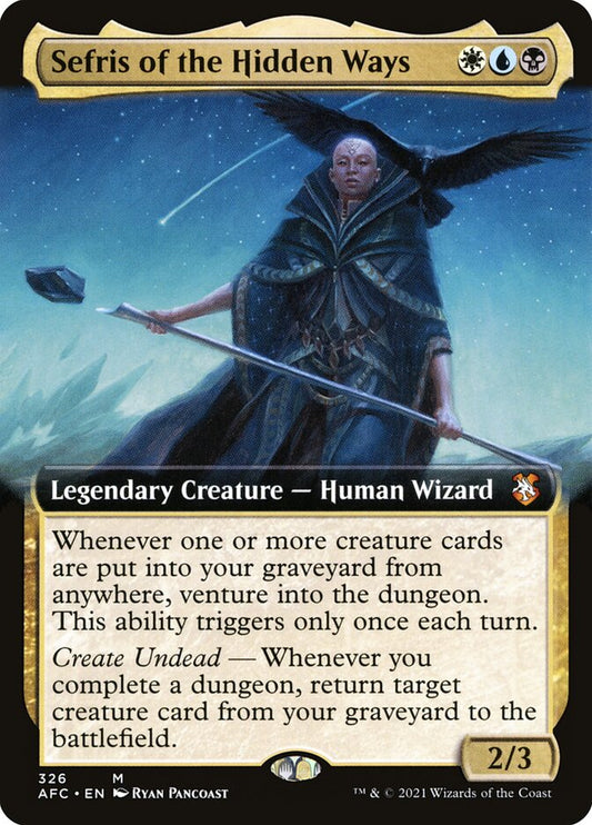 Sefris of the Hidden Ways Extended Art