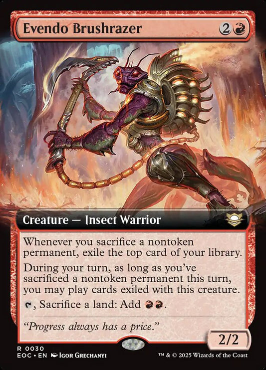 Evendo Brushrazer Extended Art