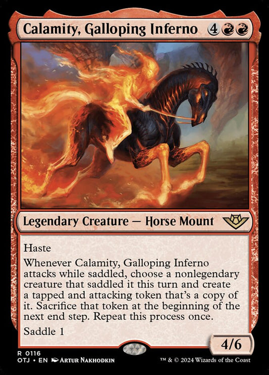 Calamity, Galloping Inferno Foil