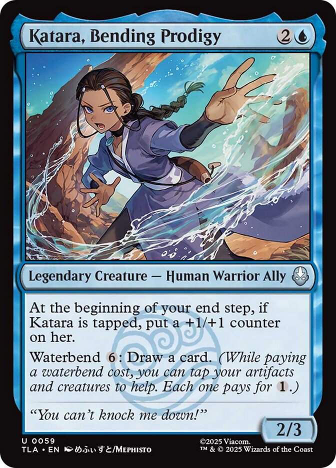 Katara, Bending Prodigy Foil