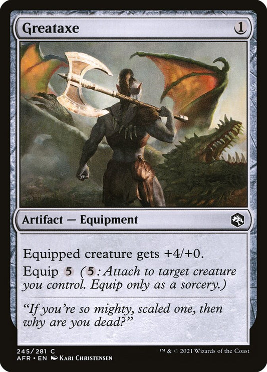 Greataxe Foil