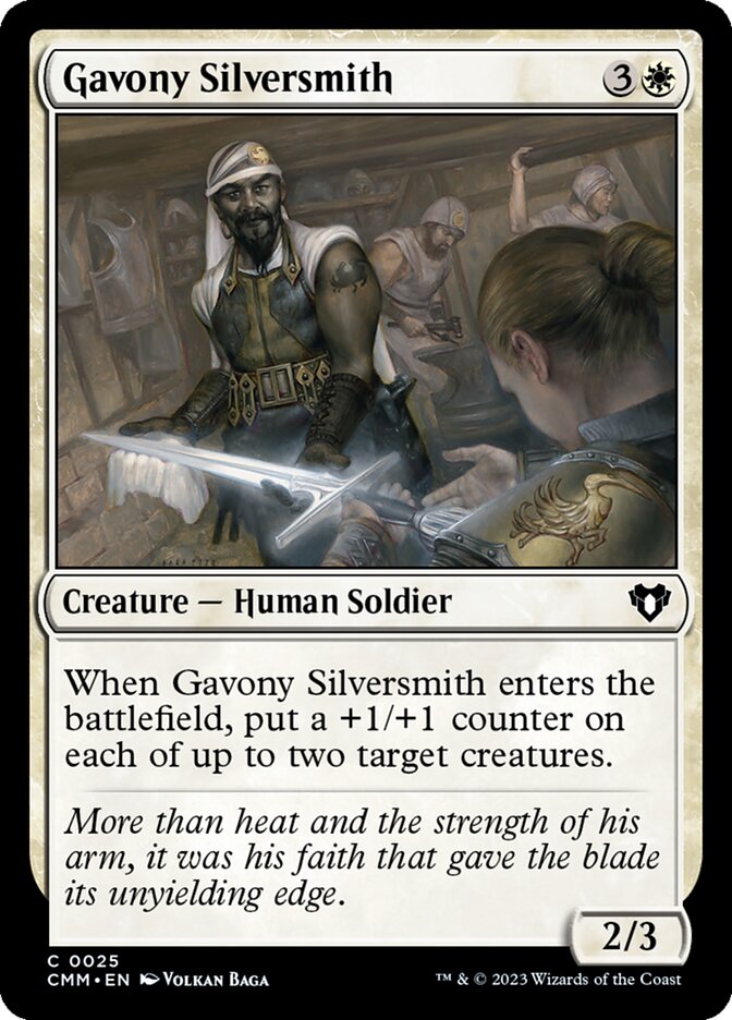 Gavony Silversmith Foil