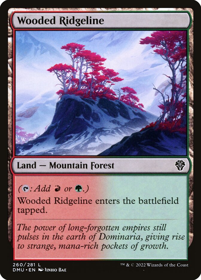 Wooded Ridgeline Foil