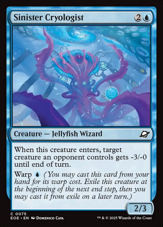 Sinister Cryologist Foil