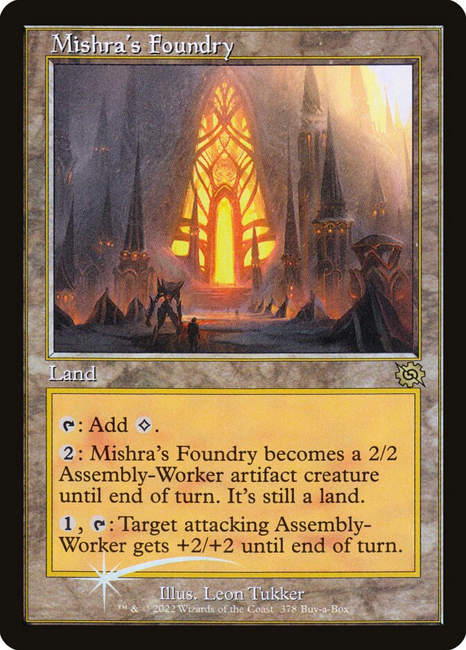 Mishra's Foundry Promo Foil