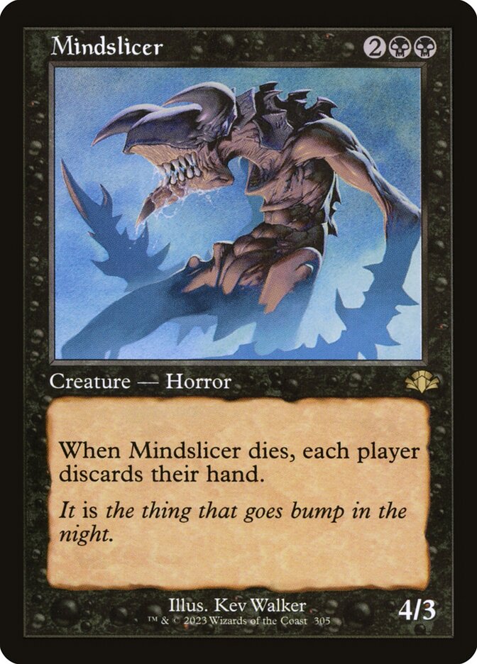 Mindslicer Old Frame Foil