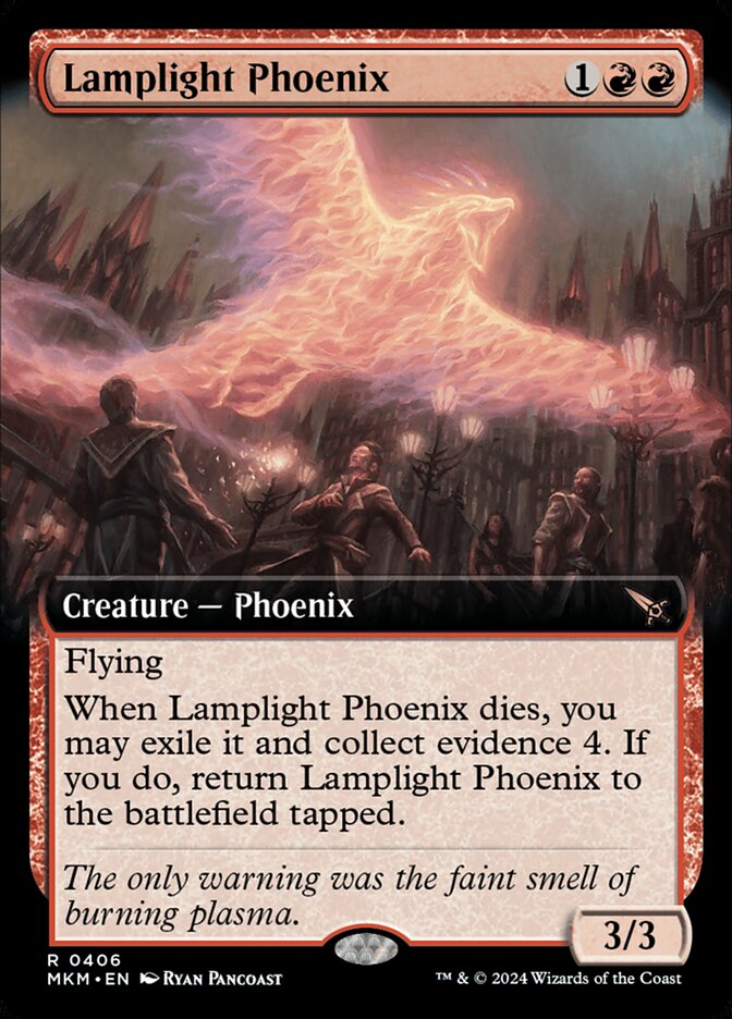 Lamplight Phoenix Extended Art