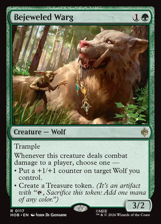 Bejeweled Warg Foil