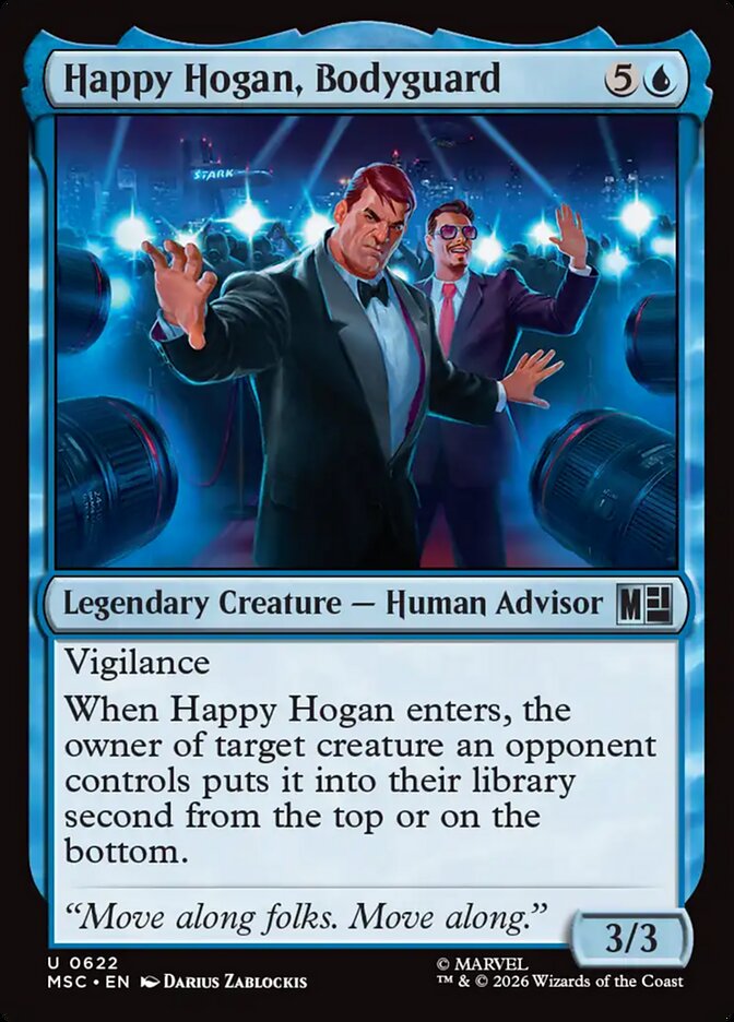 Happy Hogan, Bodyguard Foil