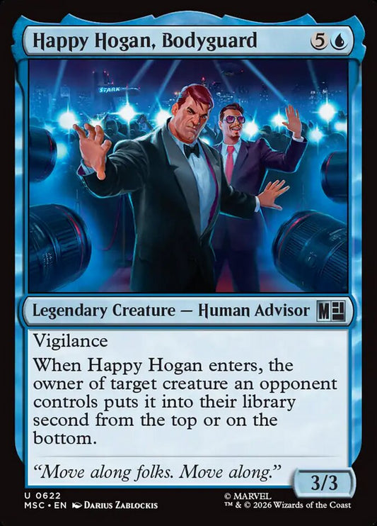 Happy Hogan, Bodyguard Foil