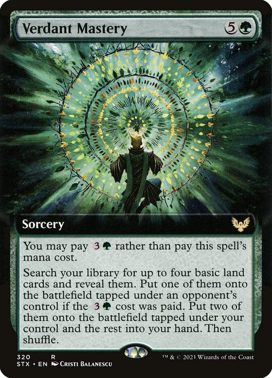 Verdant Mastery Extended Art