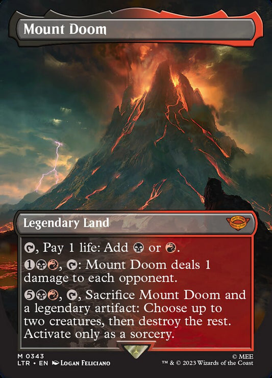 Mount Doom Borderless
