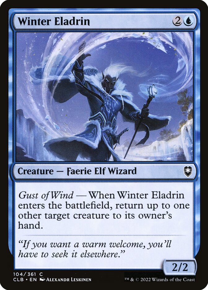 Winter Eladrin Foil