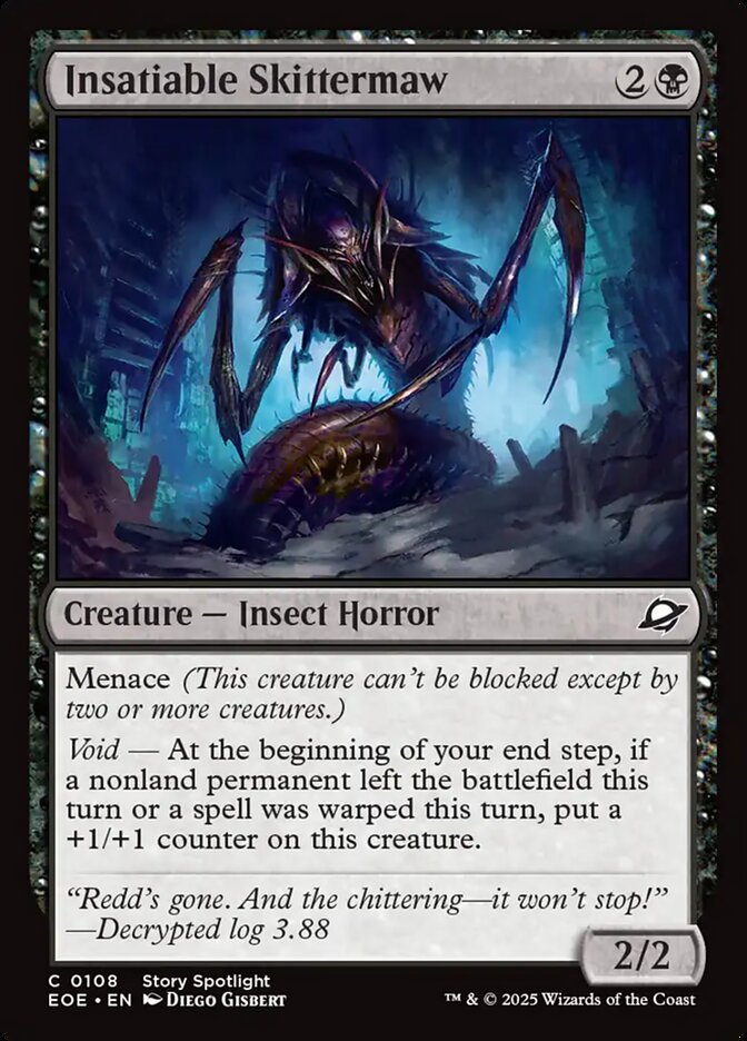 Insatiable Skittermaw Foil
