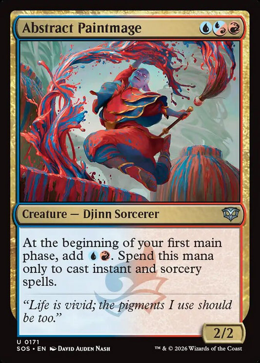 Abstract Paintmage Foil