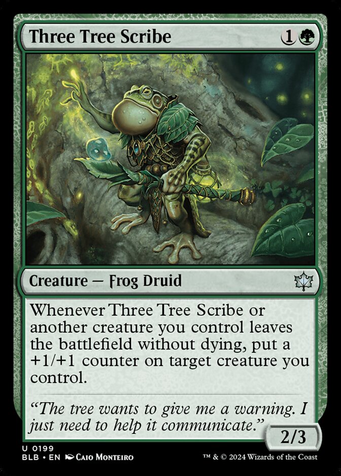 Three Tree Scribe Foil
