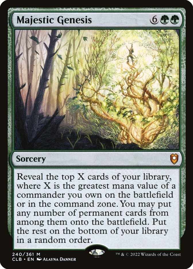 Majestic Genesis Foil