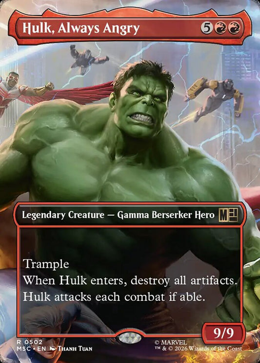 Hulk, Always Angry Scene