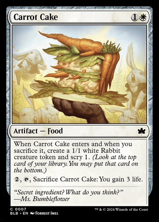 Carrot Cake Foil