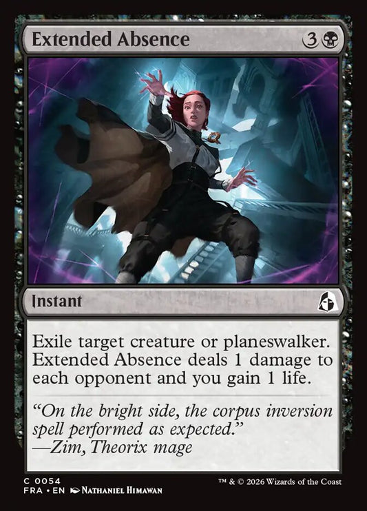 Extended Absence Foil