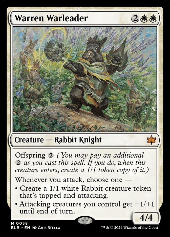 Warren Warleader Foil